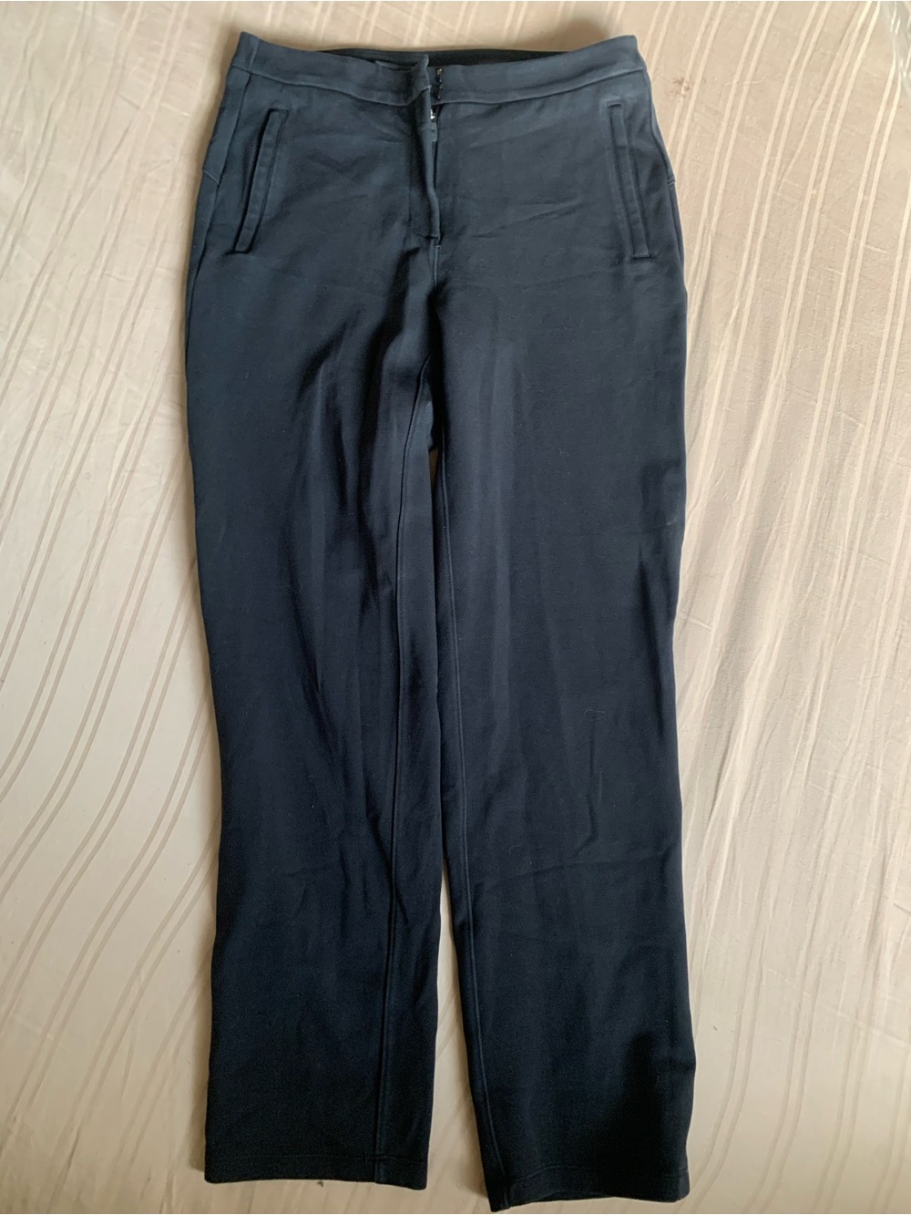 lululemon athletica Black Straight-Leg Pants